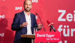 AB_780x500_David-Egger_PK Landesparteivorsitzender David Egger bei seiner ersten Pressekonferenz